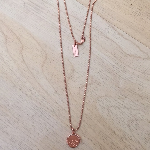 Marc Jacobs Jewelry - Marc Jacobs rose gold necklace brand new rare